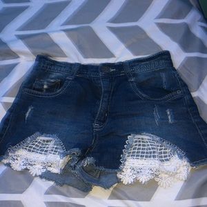 Jean shorts